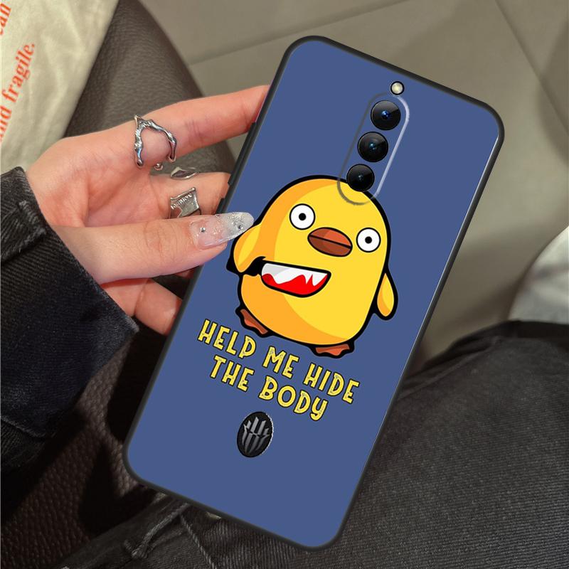 

Duck With Knife Duck Cute Case For ZTE Nubia RedMagic 11 9 8 10 Pro Plus 8S 9S 10S Pro 5G 5S 6 7 6S 7S Pro 10 Air Cover Red Magic 6s