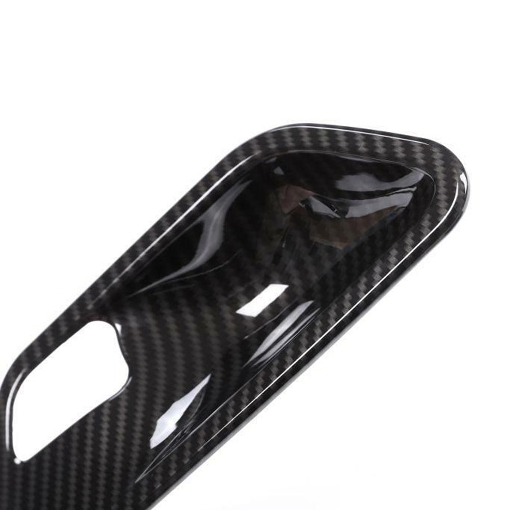 Türgriffschale, 4 Stück, 4 x Kohlefaser-Textur-Look