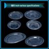 High-Temperature Resistant Disposable Picnic Plates - Food-Grade Plastic for Serving Meals