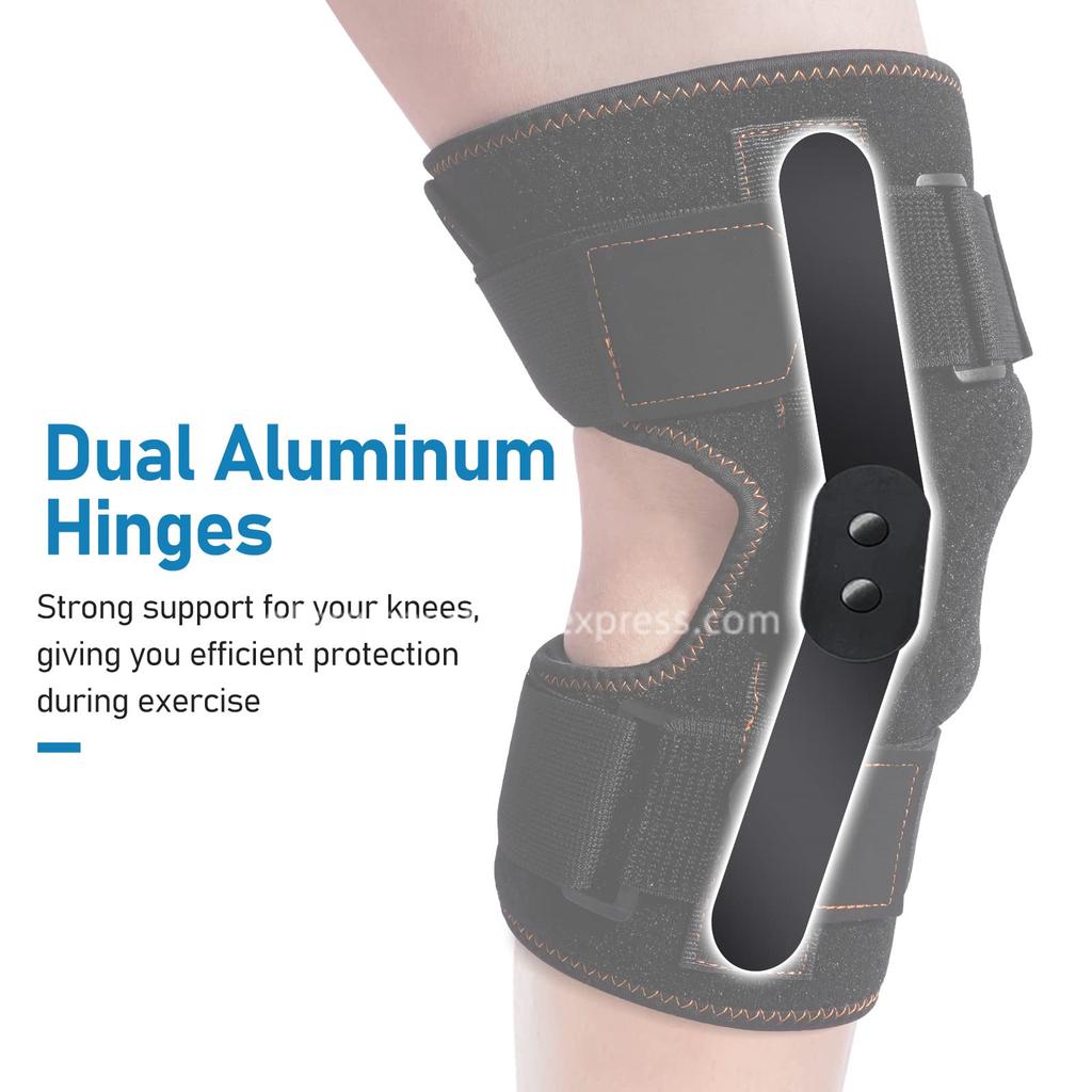 1 Pezzo Supporto Ginocchiera per artrite Sport Compressione Ginocchiera Manicotto per Pallacanestro Pallavolo Danza Avvolgimento Rotula Aperta Ginocchiera
