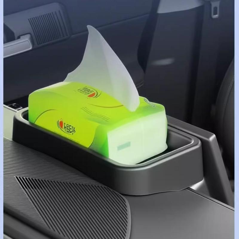 For Chery JAECOO J7 2025 Central Control Screen Rear Storage Box Tissue Box Modification Parts with Enhanced Storage Design