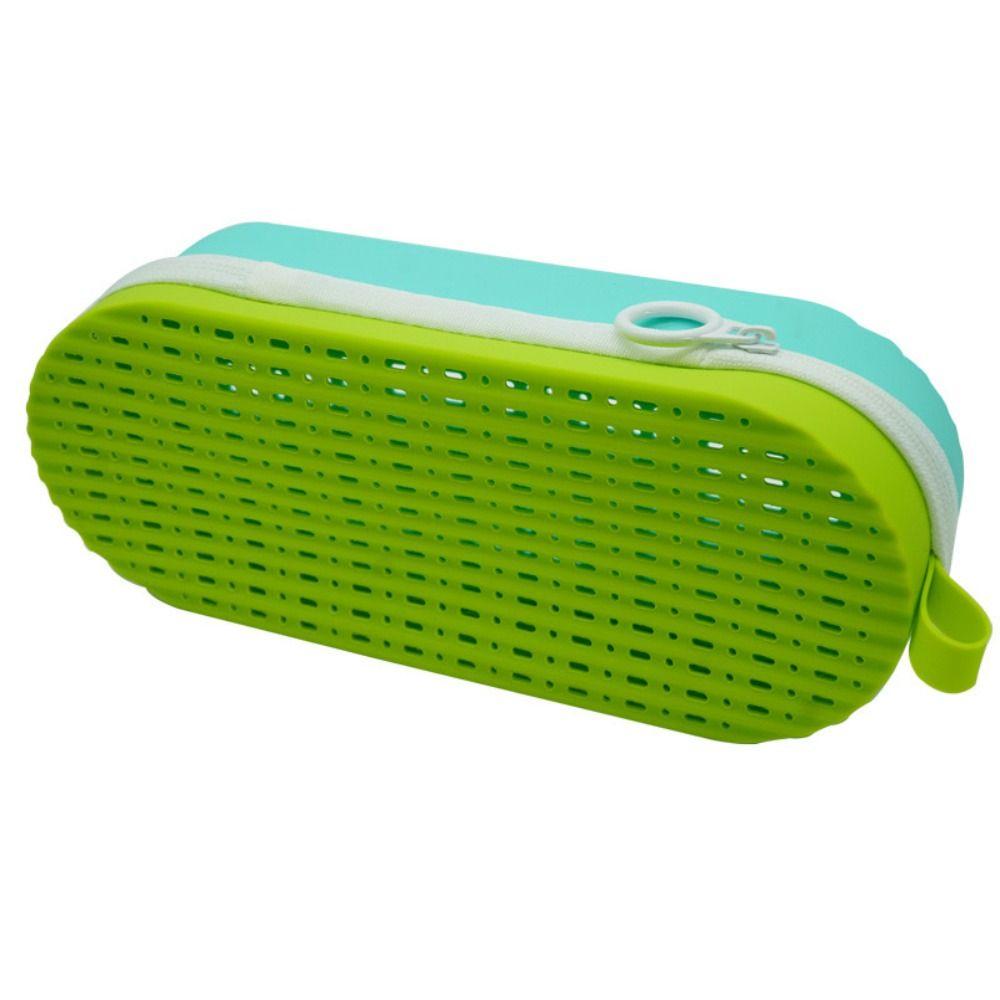 Silicone Zipper Eyeglasses Case Waterproof Sun Glasses Storage Box  Eye Wear Accessories