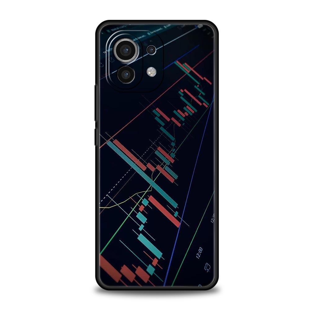 

Phone Case For Xiaomi Mi 15 14 13 12 11 Lite 14T 13T 12T 11T Pro Poco X6 X5 X3 Pro F6 F5 F4 Trade Investment Forex Stock Cover For Mi 11 Lite