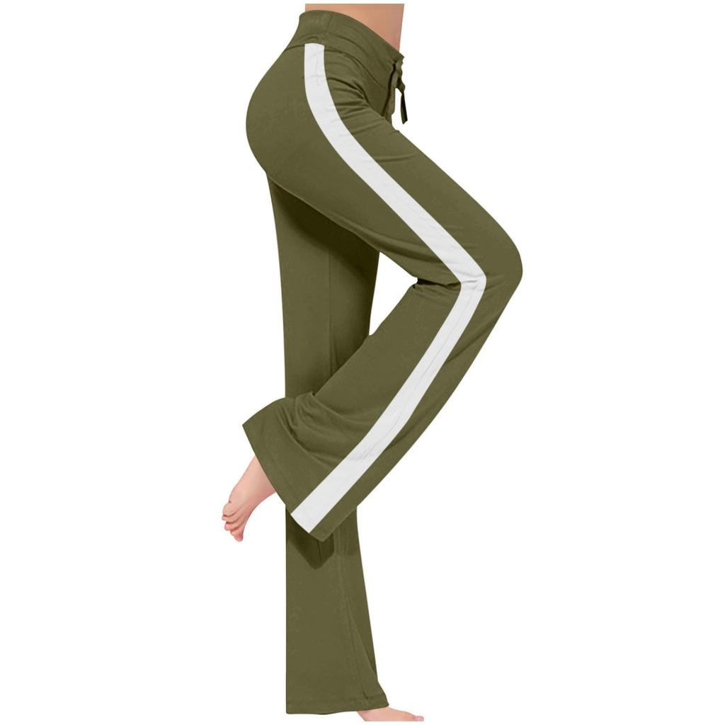 Women's Winter Sweatpants Solid Color Casual Pants Women's Fleece Sweatpants Wide Leg Straight Pants