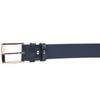 Trouser Men's Leather Belt GRANDE PELLE Leather Belt 21450 Blue