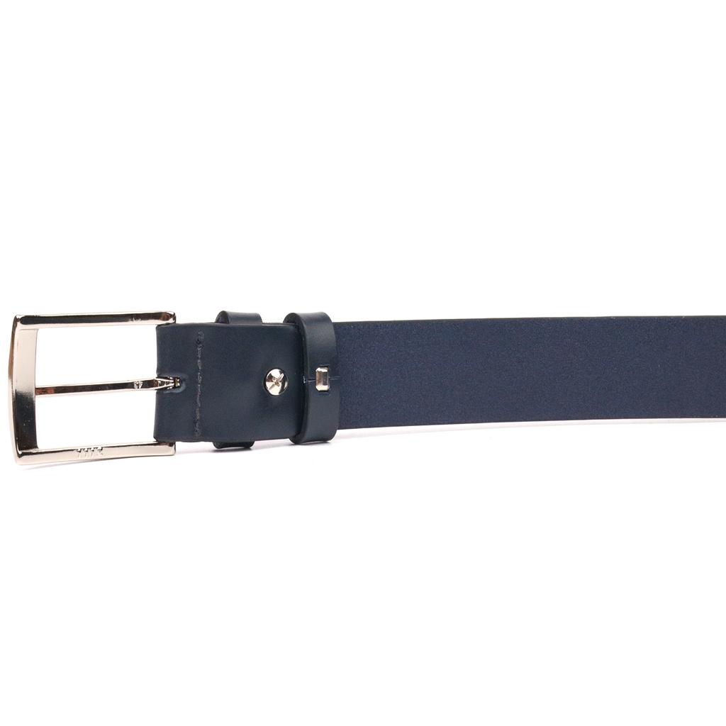 Trouser Men's Leather Belt GRANDE PELLE Leather Belt 21450 Blue
