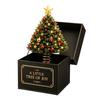 Interactive Xmas Magic Box 3D Printed Christmas Pop-Up with Spring Action, Elements/Angel/Star Snowman Holiday Party Favors Ornaments,