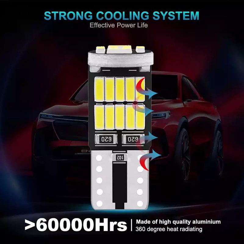 10 T10 4014 26S Signal Lights for Interior Map Dome Parking Lights In Cars