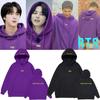 Bts Bangtan Boys Kpop Jimin Hoodie Sweatshirt J-hope Suga Rm Velvet Pullover