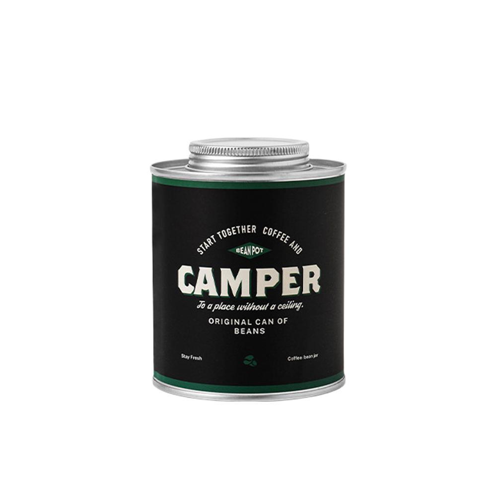 1pcs Coffee Beans Sealed Cans Outdoor Camping Tin Box Packaging Storage Fresh-Keeping Breathing Tin Cans