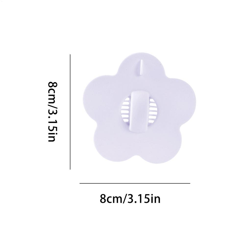 Silicone Bathroom Sink Drain Filter Hair Catcher Shower Drain Covers Practical Tools Suit for Bathroom Bathtub and Kitchen