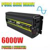 Pure Sine Wave Inverter DC 12V To AC 220V 50Hz 8000W 6000W 4000W 3000W Voltage Transformer Power Converter Solar Car Inverter
