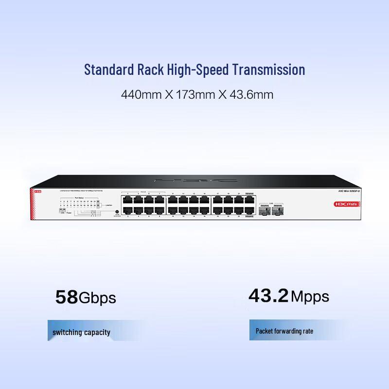 H3C S26GF-U Cloud Managed Gigabit Switch