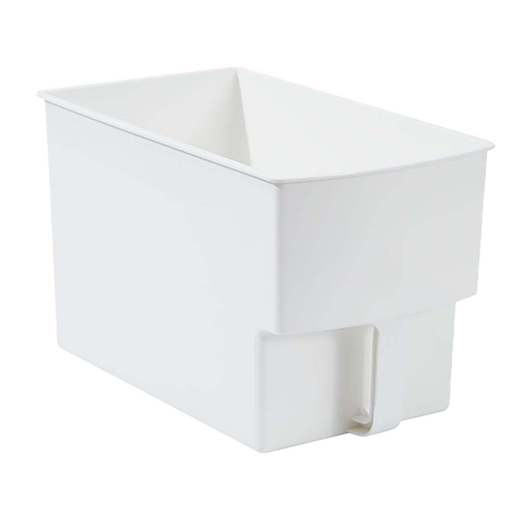 Cabinet Storage Box With Handle PP Plastic Organization Bin Multifunctional Drawer Container For Kitchen Bedroom