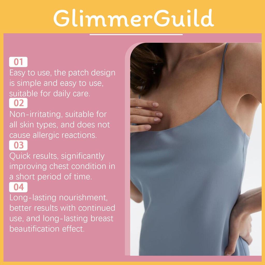 Premium West Month Women's Lightweight Transparent Chest Pads For All Skin Types