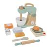 Holzmixer Spielset Backmixer Spielzeug Spielküchenzubehör für Kleinkinder Rollenspiel