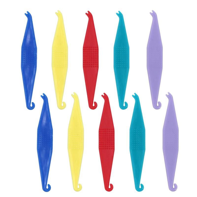 100Pcs Dental Orthodontic Disposable Elastic Placing Hook Elastomeric Ligature Tie Placer Rubber Ring Hook