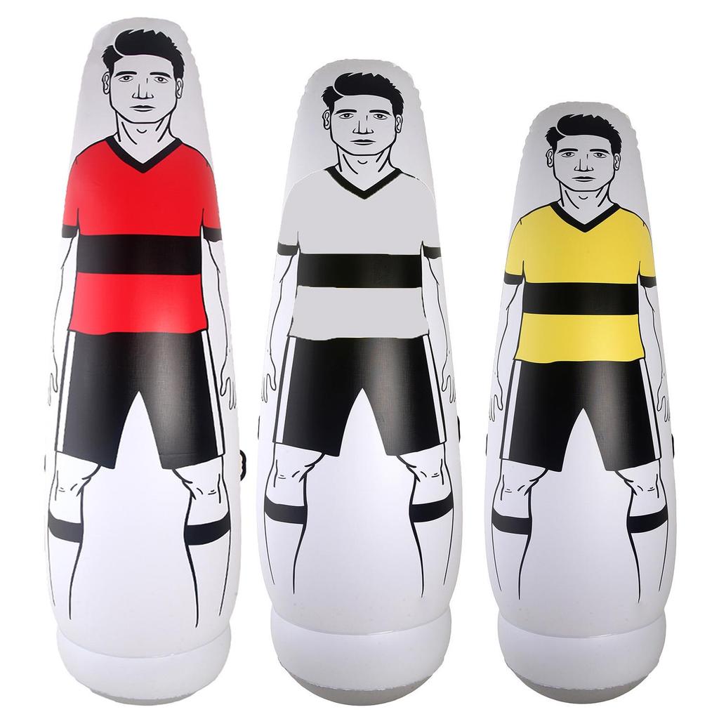 Inflatable Human-Shaped Training Dummy - Portable for Football & Boxing
