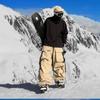 Mens Winter Ski Pants Waterproof Windproof Loose Fit Casual Workwear With Large Pockets Snowboarding