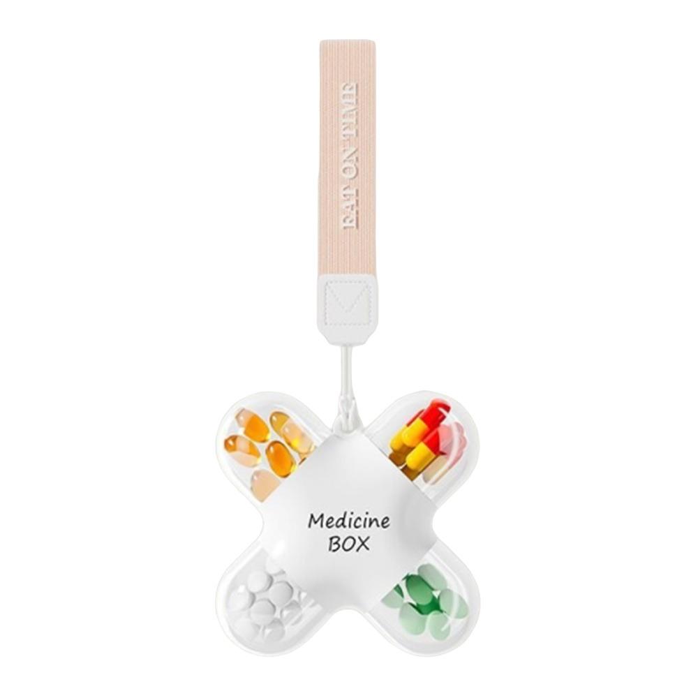 

Новая портативная таблетница Прочный держатель для таблеток Аккуратный и опрятный Мини-диспенсер для таблеток Семь дней в неделю