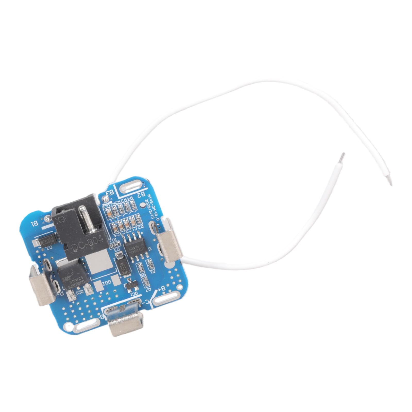 

Lithium Batteries Pack Cell Module 4S 16.8V Lithium Battery Charging Protective Board Power Circuit Board Replacement 1