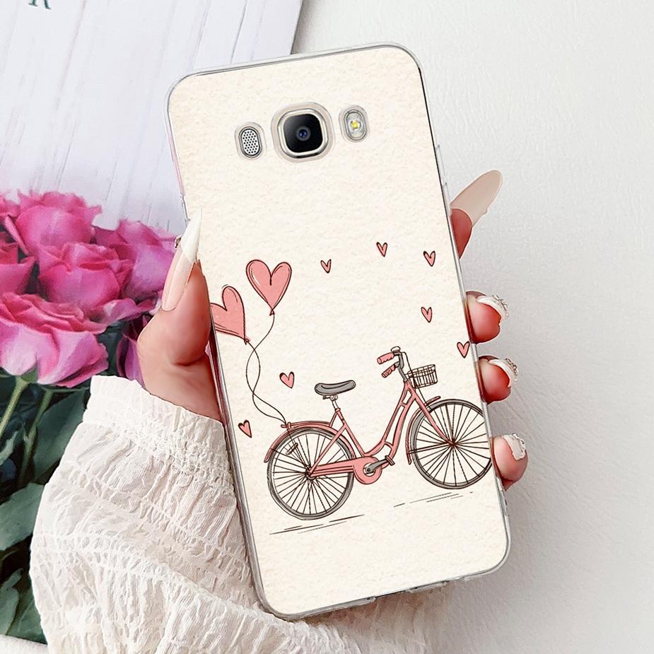 For Samsung Galaxy J5 2016 Case SM-J510F New Luxury Painted Cover Soft Silicone Phone Case For Samsung J3 J5 J7 2016 Fundas Capa