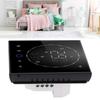 Programmable Smart Home Thermostat AC95.240V Voice Control LED Screen IP20 Energy Saving Smart WiFi Thermostat for Electric Heating