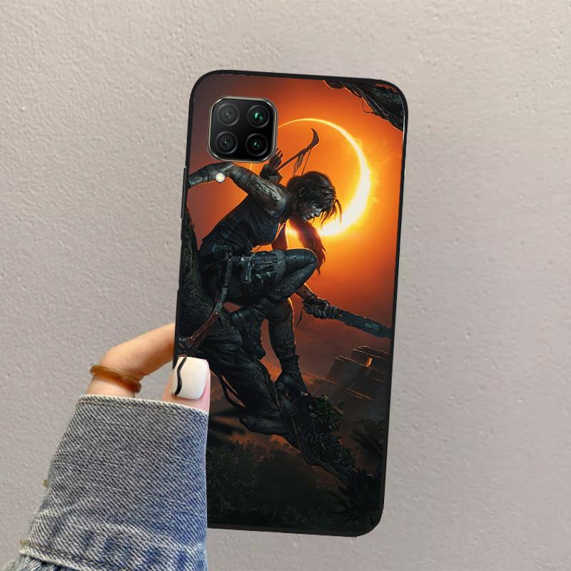Tomb Raider For Huawei Nova 12s 12i 11i 8i 7i Y73 Y70 Y90 Y60 Y72 Y61 Y91 9 10 SE P30 Pro P40 Lite Case