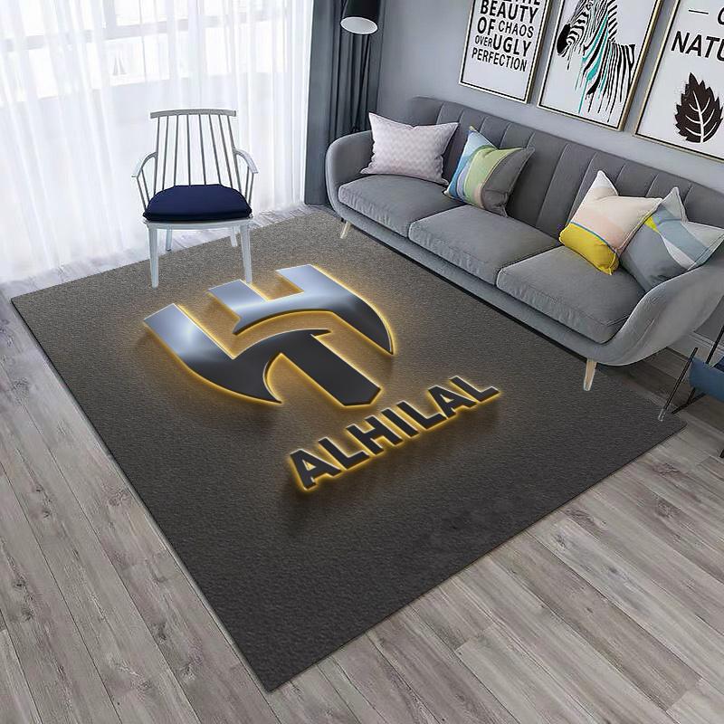 Roshn Saudi League football team Al Hilal SFC Neymar da Silva Santos Júnior carpet is suitable for living room and bedroom office decorative carpet K2