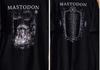 Mastodon 2022 Tour Nord America T-shirt Unisex Cotone Pesante Tutte le Taglie
