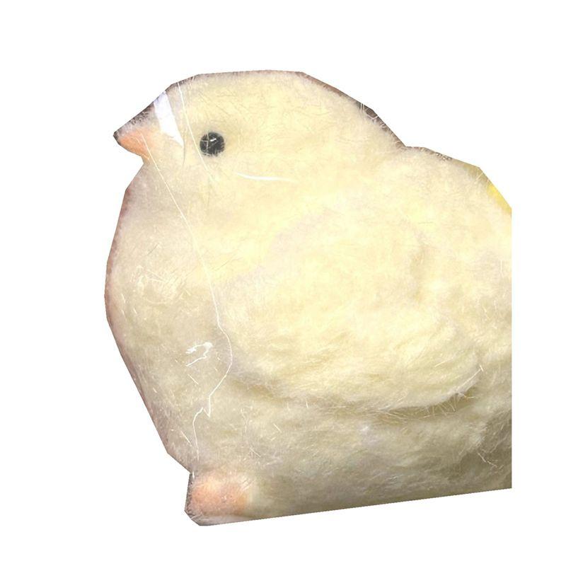 

ABWR-Keai Handmade Scratching And Rubbing Small Yellow Chicken Silicone Chicken Gift