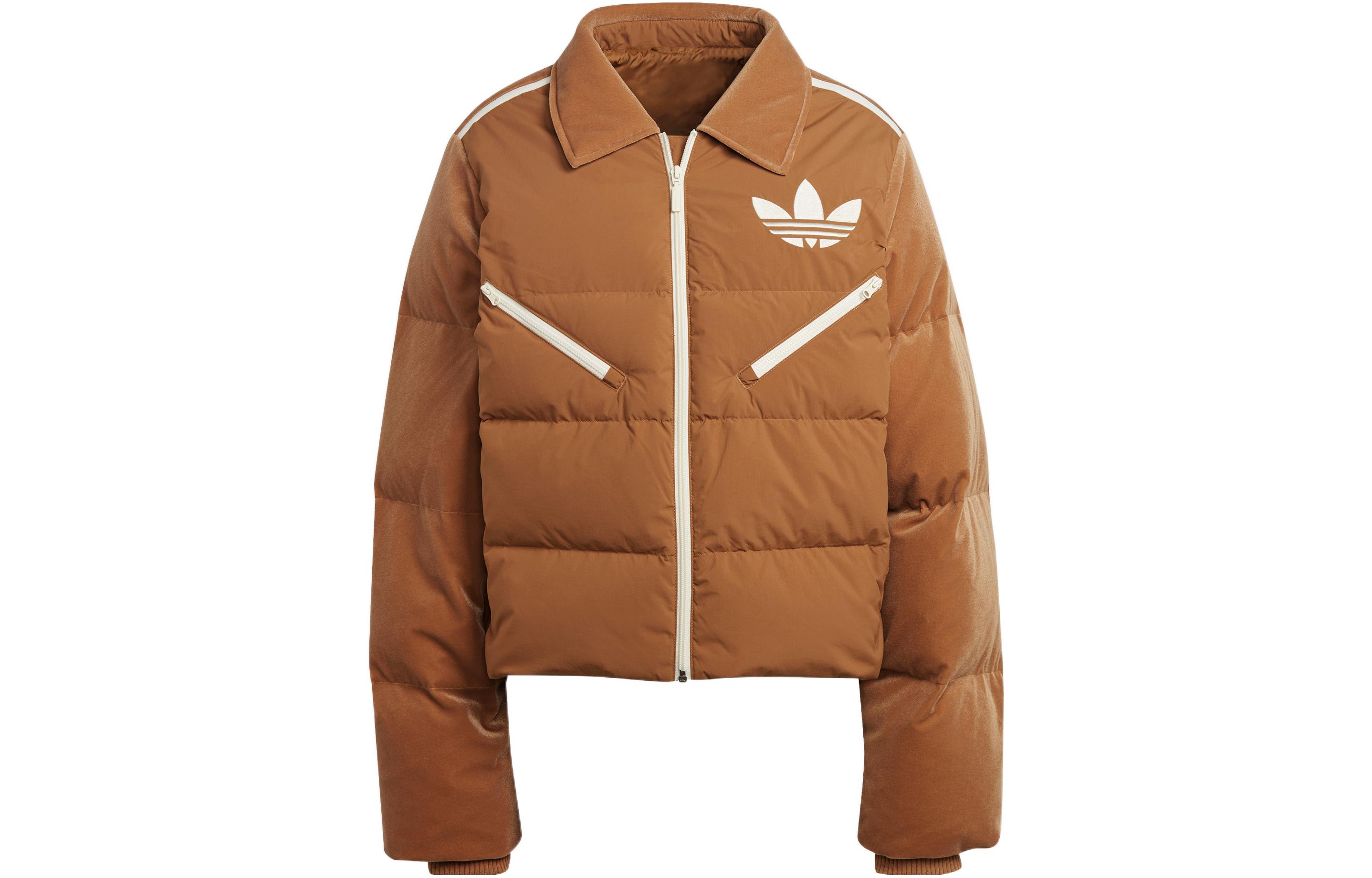 

Adidas Originals ADICOLOR HERITAGE NOW Down Jacket Winter Women s Brown IB2028 L