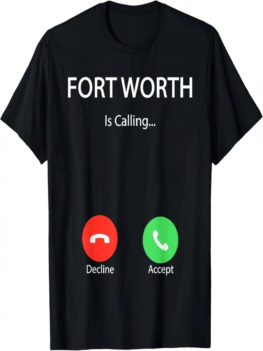 Fort Worth Is Calling Funny Fort Worth Texas Pride Lover T-Shirt S разноцветный