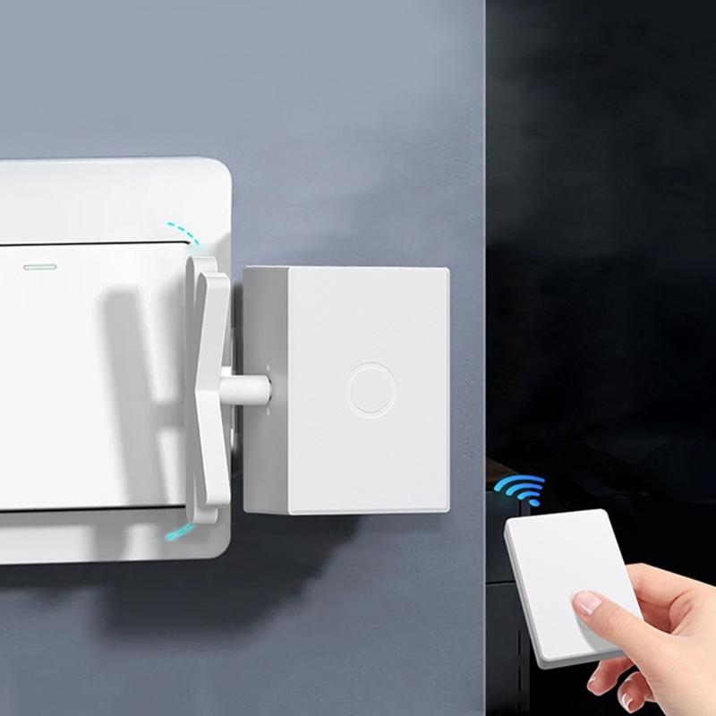 Wireless Remote Control Turn Off/On Tool No Wiring Required Remote Control Switches for Bedroom Lights Easy Installation