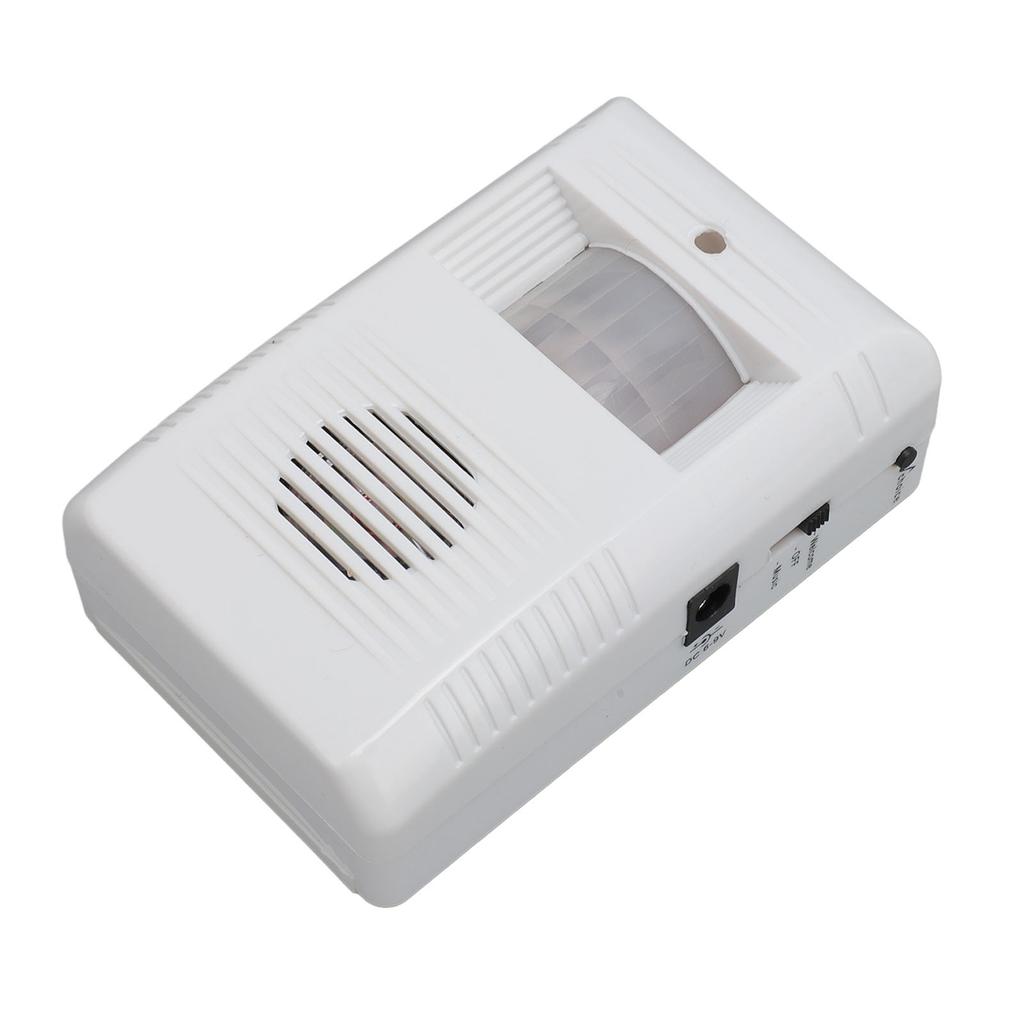 Wireless Motion Sensor Doorbell Infrared Motion Activated Welcome Doorbell Alarm for Home Office Shop Warehouse Garage