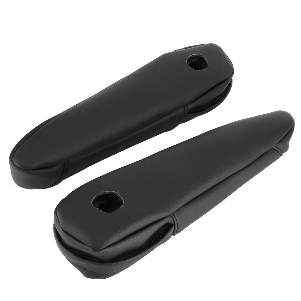 Mikrovláknová kůže Sedadlo Loketní opěrka Madlo Dekor Kryt Obložení Vhodné pro Honda CRV 20072009Černá