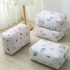 Household Three-dimensional Quilt Storage Bag PEVA Clothes Quilt Storage Box Household Transparent Printed Large Capacity