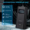 Wireless Air Compressor for Basketball Car Tire Inflator 6500mAh Portable Electric Pump Inflator