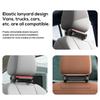 Car Headrest Cooling Air Fan USB Powered 3 Speeds Adjustable Creative Car Seat Fan Low Noise Auto Interior Fan Auto Accessories