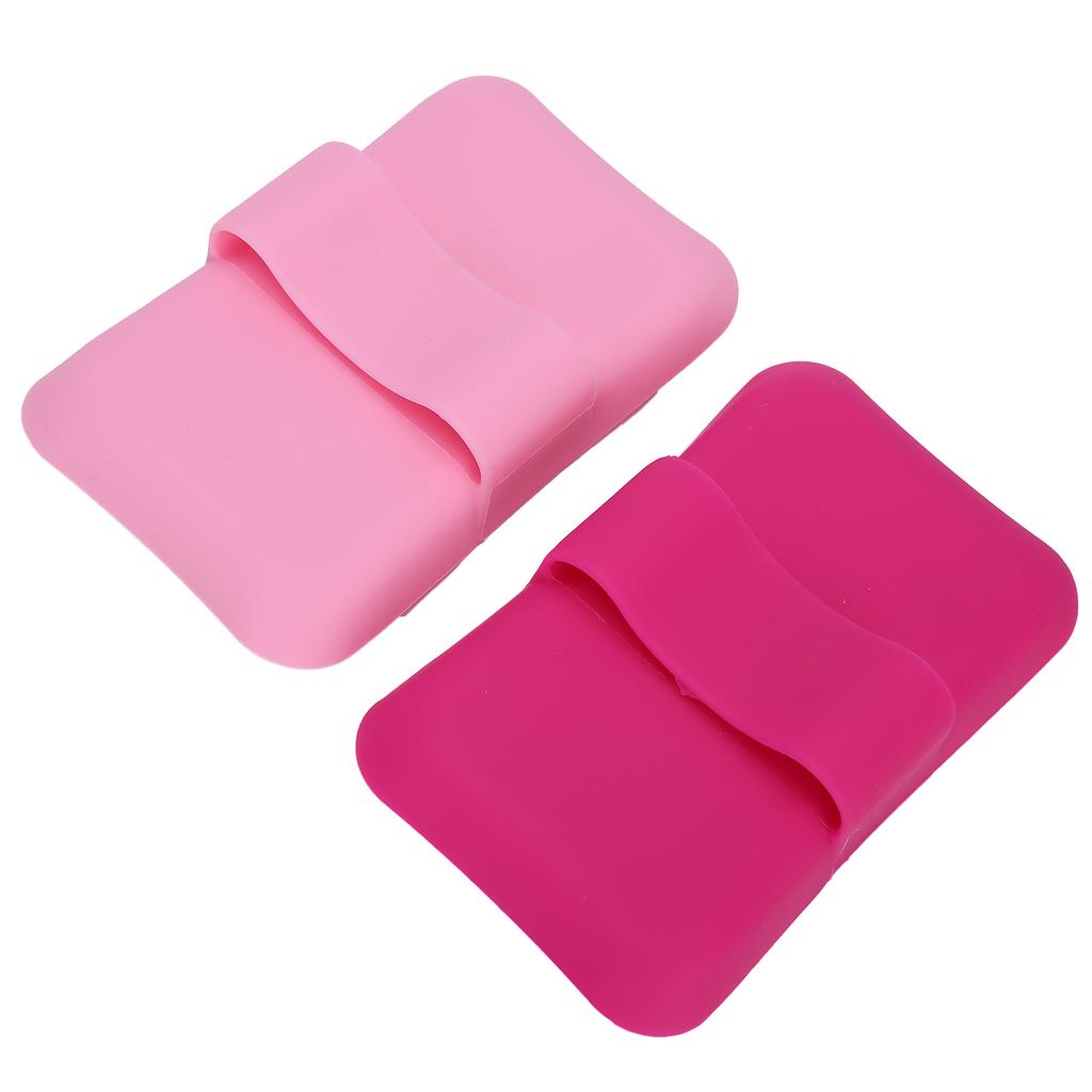 2pcs Silicone Makeup Brushes Cleaning Pads Mats Cosmetic Makeup Brush Cleaners Washing Tool
