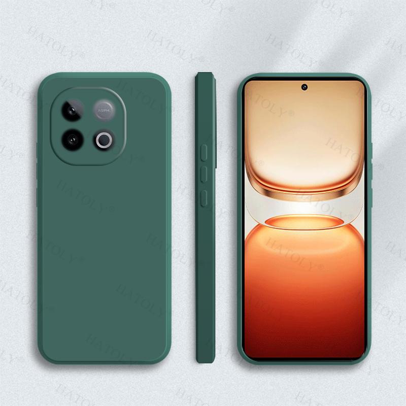 

Для чехла Vivo iQOO Neo 10 Vivo iQOO Neo 10 Индия Мягкий ТПУ Жидкий Силикон Конфетный Цвет Чехол Для чехла Vivo iQOO Neo 10 India Version&vivo iQOO Neo 10