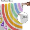 Alphabets Abc Curtains Kids Education Learning Rainbow Crayons Alphabet Colors Animals Numbers Galaxies Window Treatments Curtain Polyester