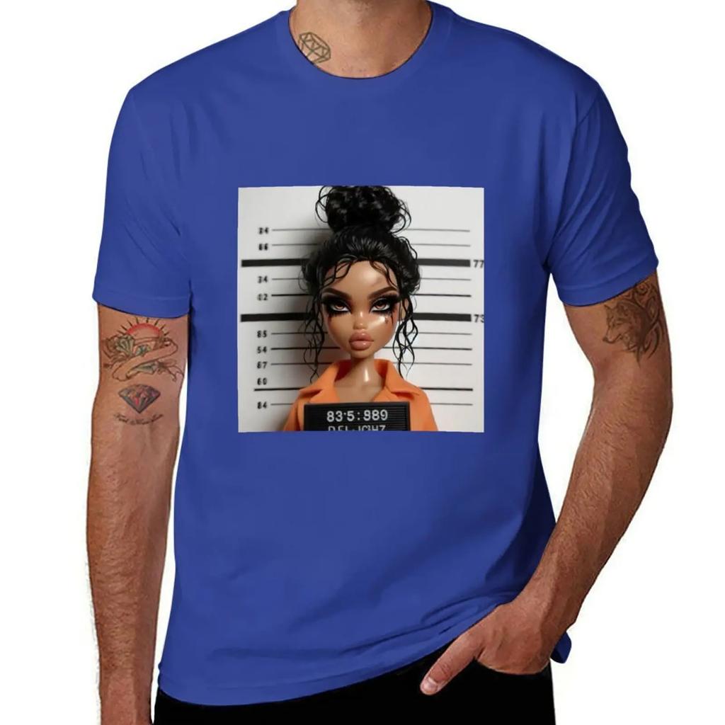 Detained Girl TShirt custom t shirt boys whites baggy shirts shirts men