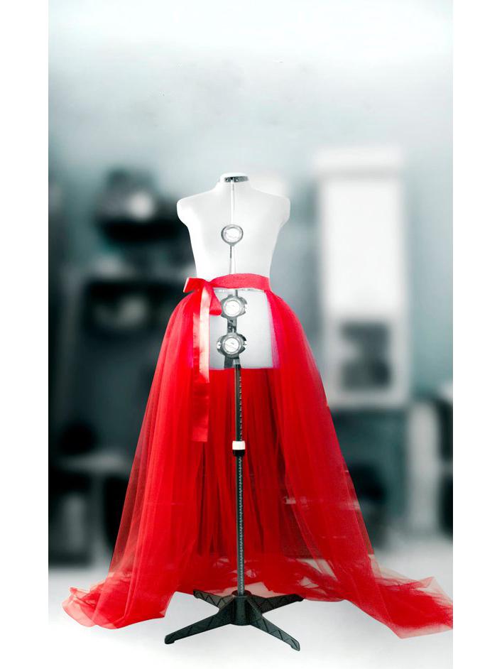 Elegantní průsvitná midi sukně s rybím ocasem koktejlová párty večerní ples balet svatební šaty