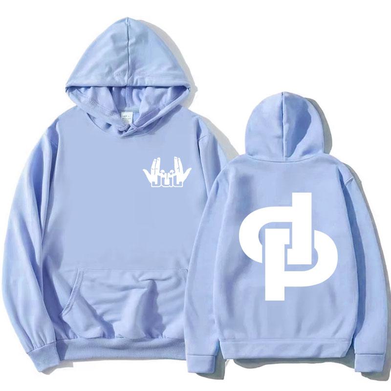 JUL Rapper Hip Hop Hoodies Unisex Streetwear Winter Langarm Locker Kapuzenpullover Grafikdruck Pullover Damen Hoodie