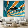 San Sharks Pattern Tapestry, Unique Design Tapestry, Wall Decor for Bedroom,Livingroom, Playroom,Heartwarming Fan Holiday Gifts