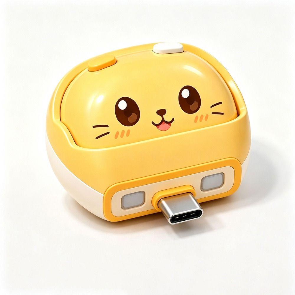 Cartoon Cat Auto Disconnect Adapter Auto Disconnect Charging Protector  Daily Commute