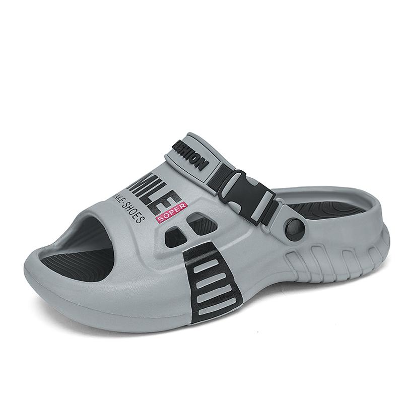 Men's Women's Sandals Fashion Platform Casual Sandals Men's Shoes Breathable EVA Light Sports Wading Beach Shoes Men's Slippers