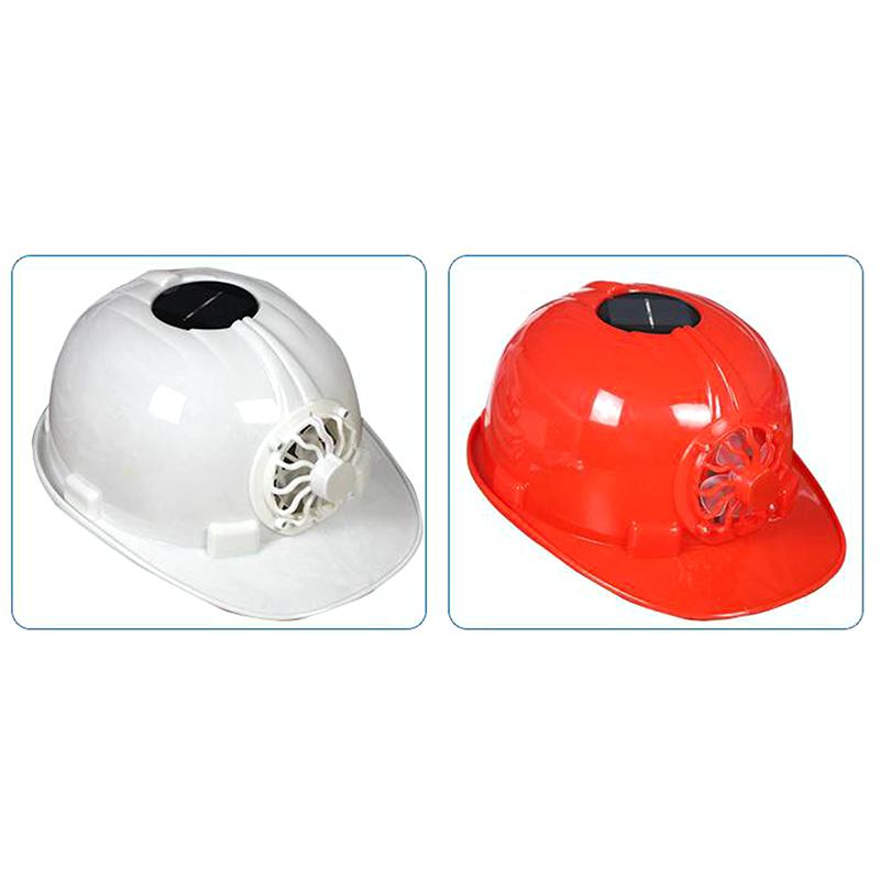 Casco de Seguridad con Ventilador Solar, Sombrero de Protección Solar, Gorra Impermeable Ajustable Estilo Casco Ventilado Para Trabajo, Construcción del Hogar