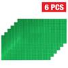 6PCS Classic Base Plate 32x32 16x32 Dots Baseplate Bricks DIY Assembly ABS Plastic Building Blocks Compatible Brand Figures City